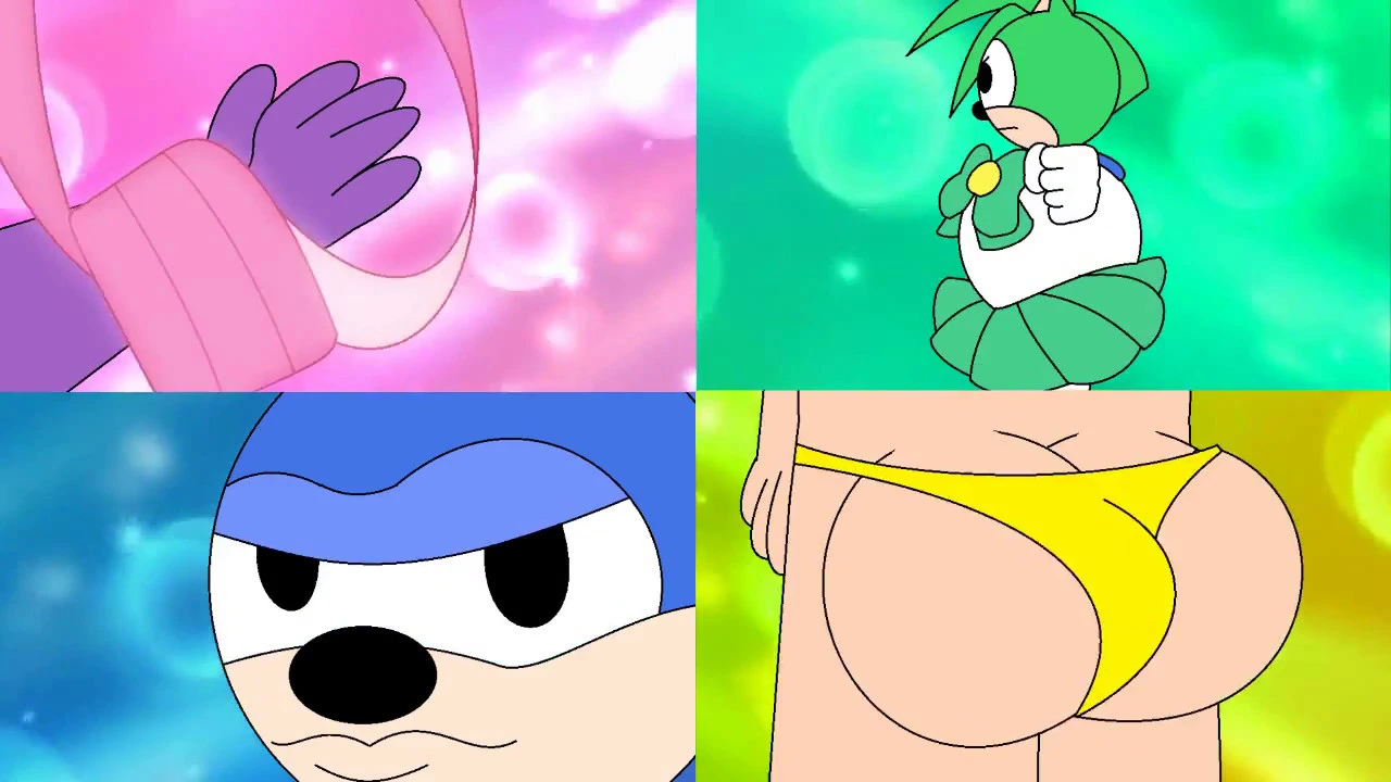 Sonic the Hedgehog + Sailor Moon Transformations 🌙
